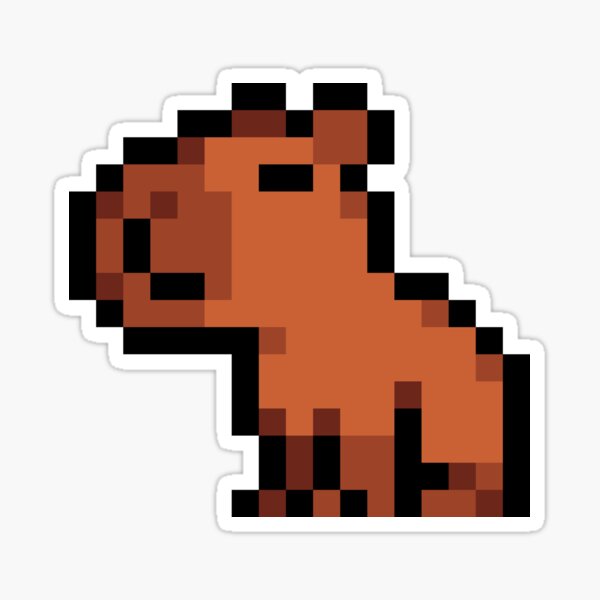 Pixel capybara
